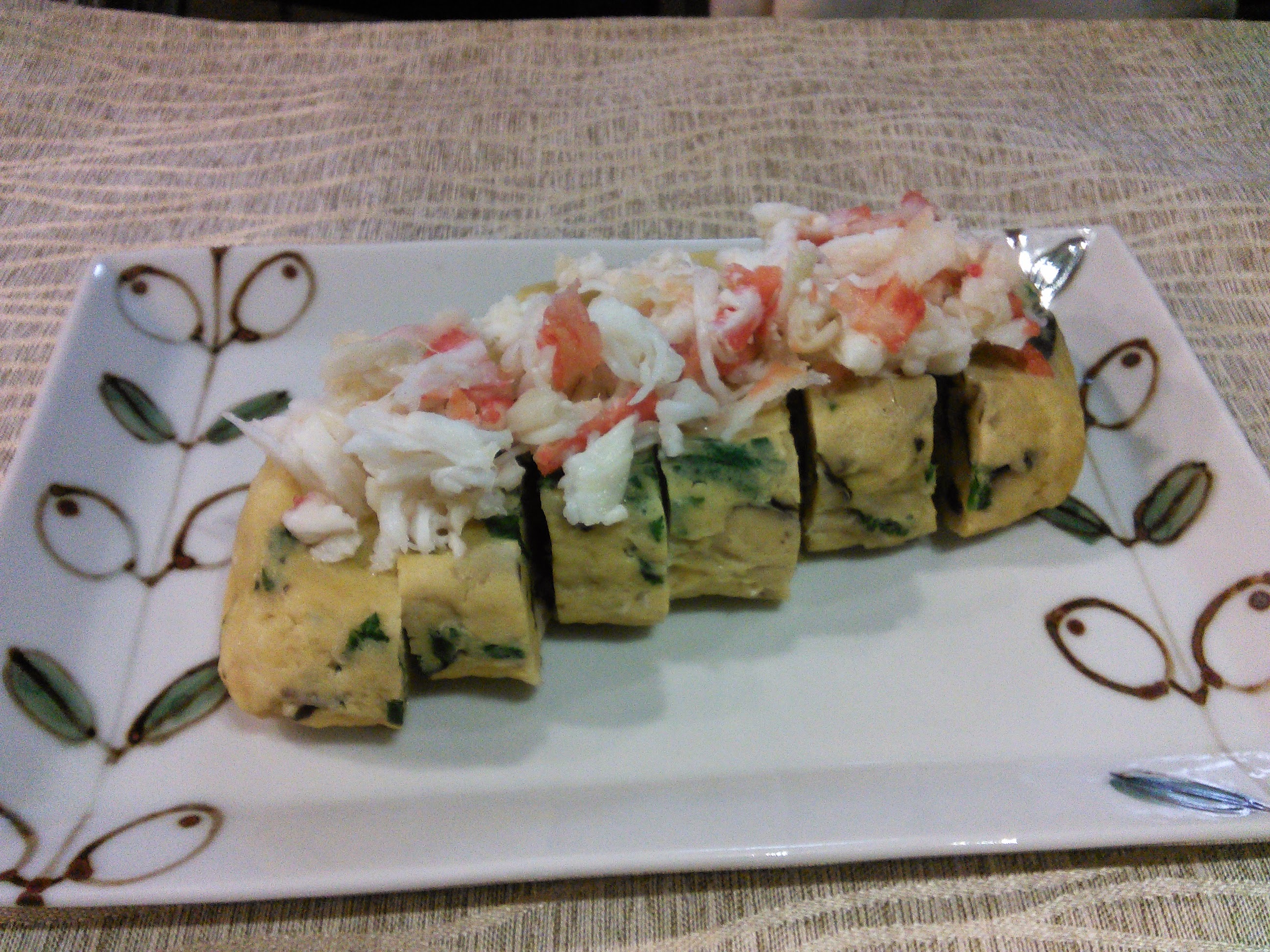 蟹卵焼き